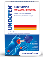 UNDOFEN® <strong>KRIOTERAPIA</strong> <span>KURZAJKI/BRODAWKI</span>